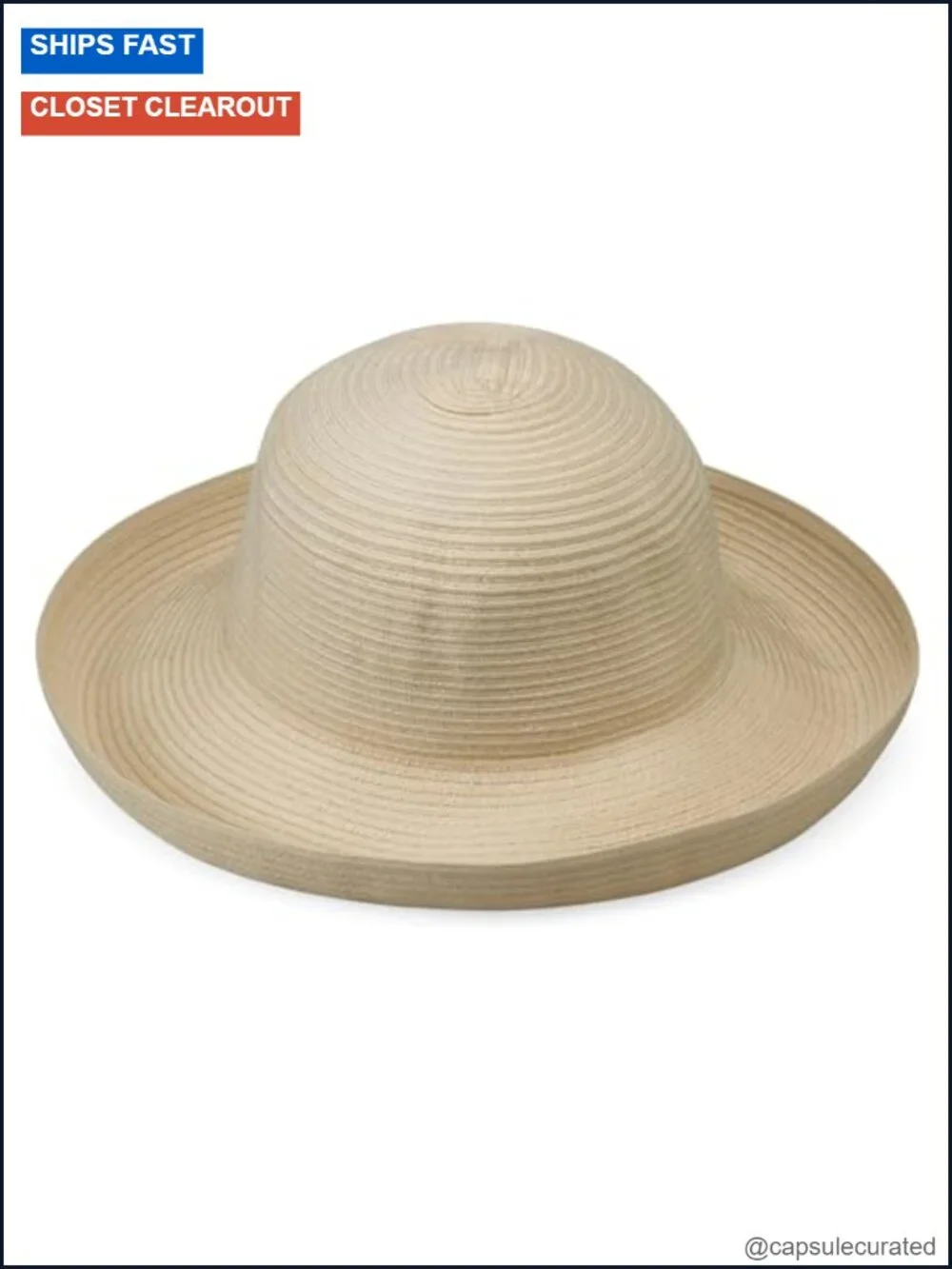 UPF 30+ Wide Brim Sun Hat - Packable Travel Beach
